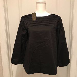 Max Sport LA Black Long Sleeve Blouse, Size XS